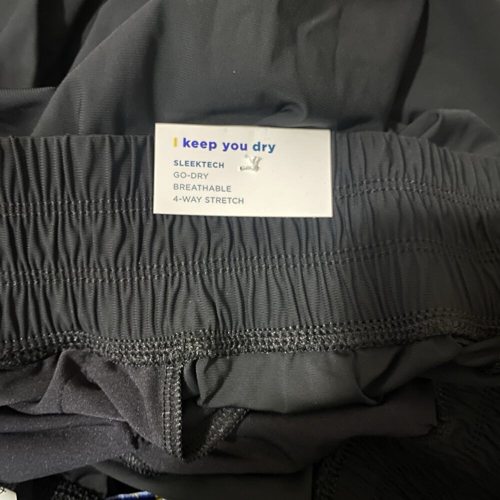 Old Navy SleekTech Go-Dry High Rise Black Track Pants XL Petite NWT Breathable - Picture 6 of 7